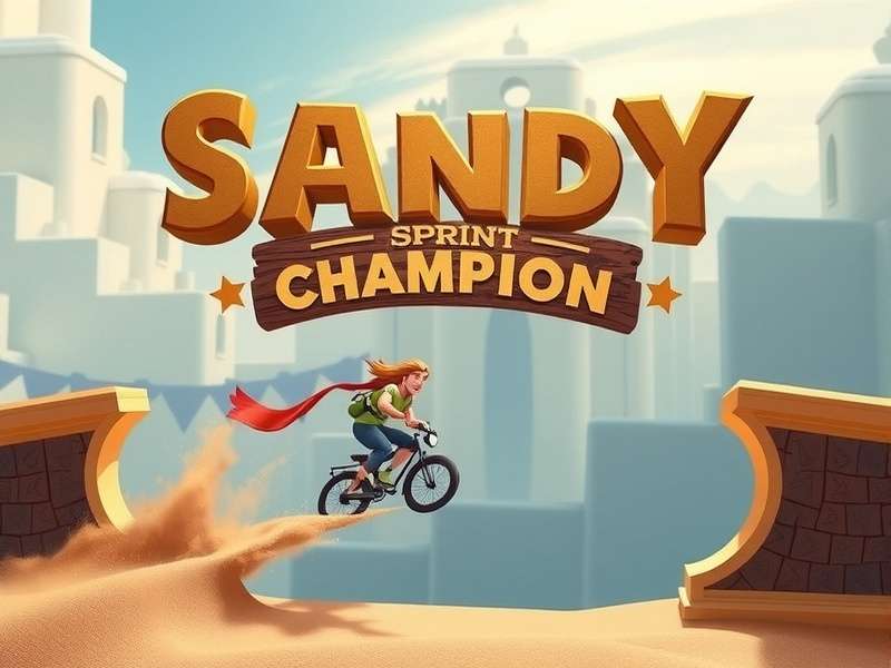Sandy Sprint Champion Game Banner